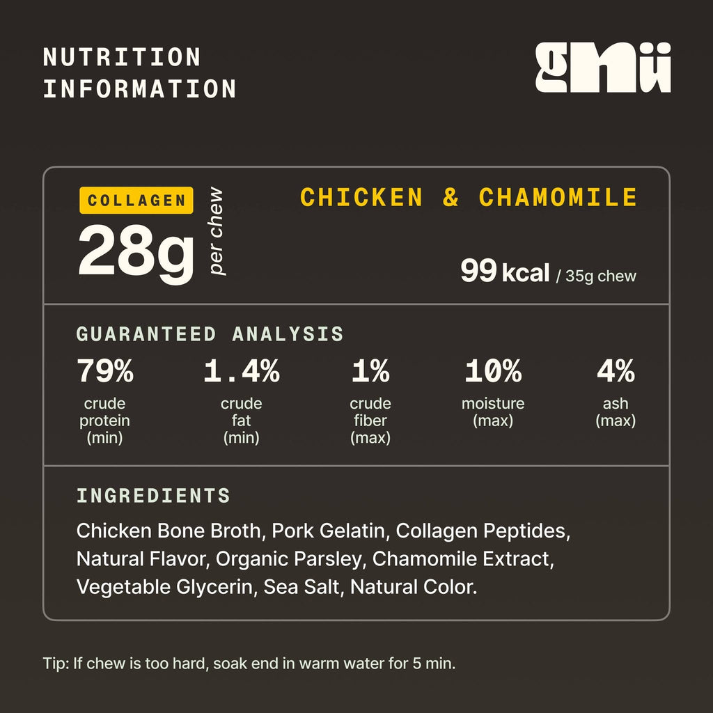 Bone Broth Chew: Chicken Chamomile