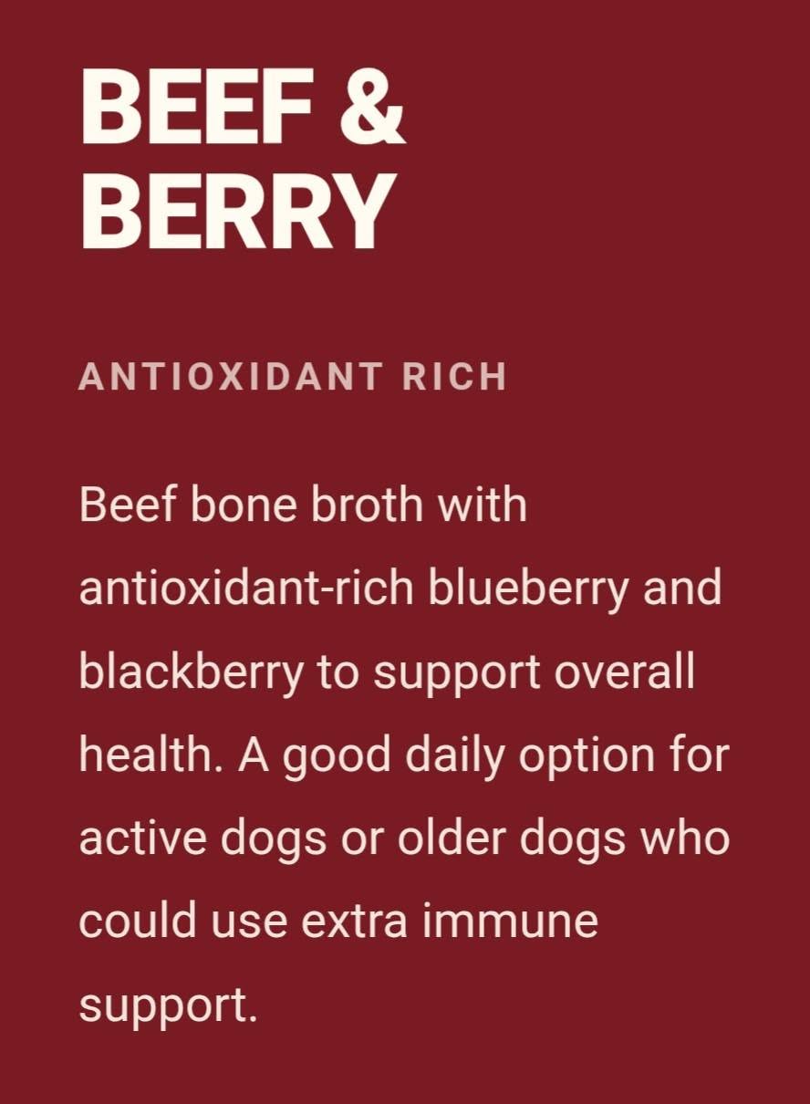 Bone Broth Chew: Beef & Berry