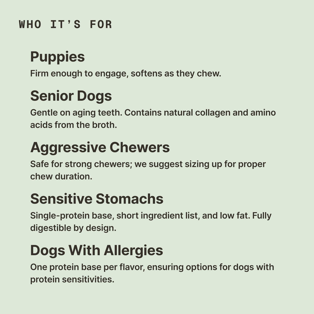 Bone Broth Chew: Beef & Berry