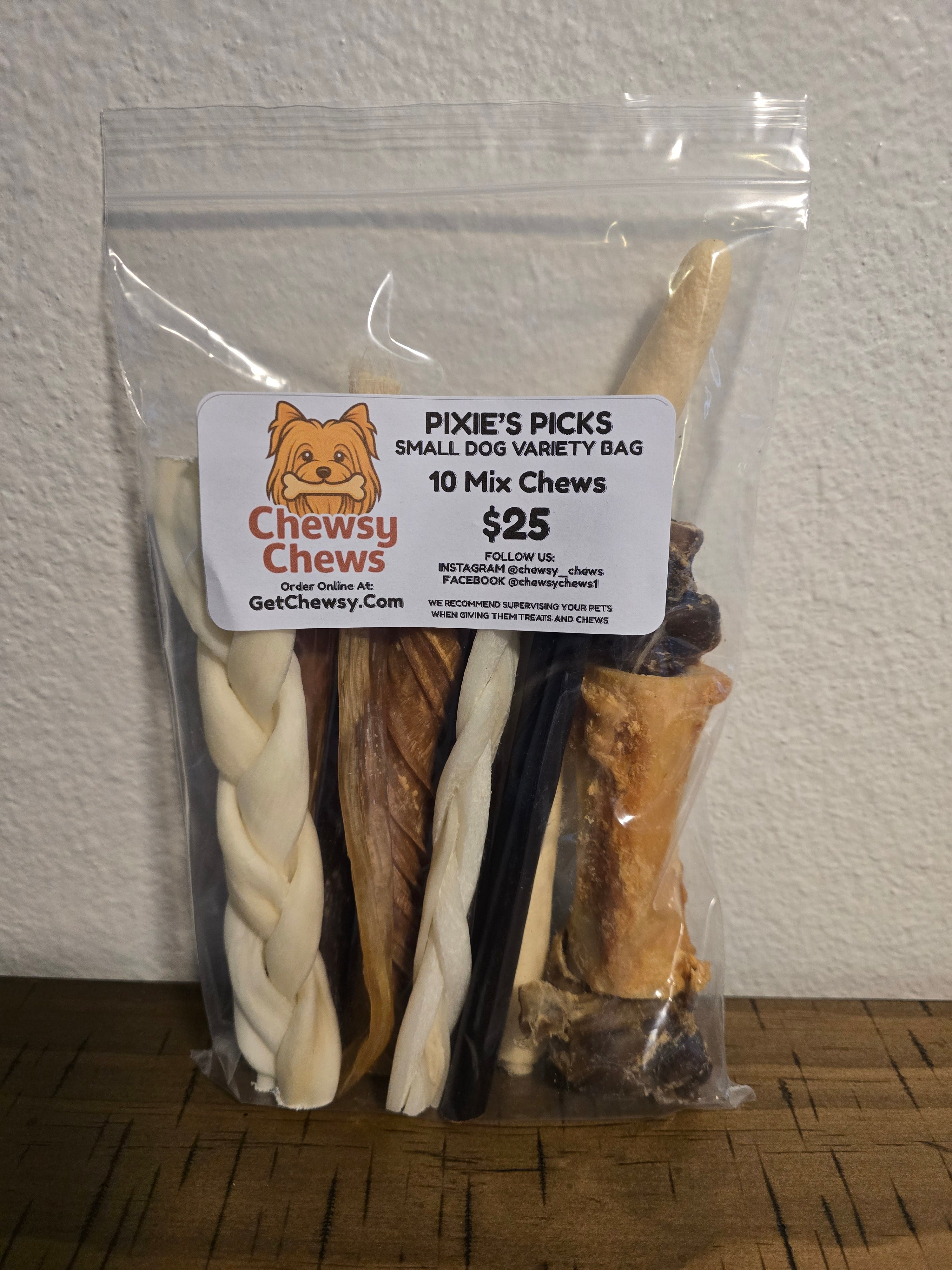 Pixie's Picks - Small Dog Variety Bag